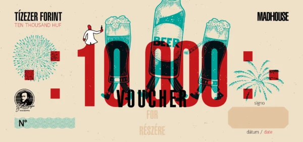 10000 Ft értékű voucher
