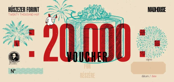 20000 Ft értékű voucher